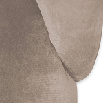 Барный стул вращающийся со спинкой Бежевый Велюр Vendramin Chair варинант исполнения - 3 | Loft Concept в Кирове