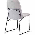 Стул мягкий светло-серый Chair Gray Runners варинант исполнения - 3 | Loft Concept в Кирове