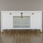 Комод-буфет Elsa Dreams White с открытыми полками   варинант исполнения - 4 | Loft Concept в Кирове