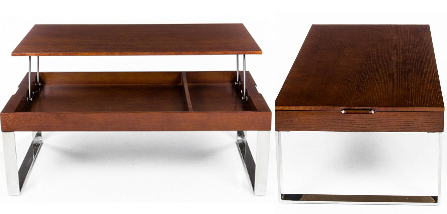 Кофейный стол Annecy Coffee Table brown Кофейный стол Annecy Coffee Table brown - Loft-Concept в Кирове