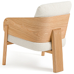 Кресло с каркасом из массива дуба Gallin Chair Boucle варинант исполнения - 4 | Loft Concept в Кирове