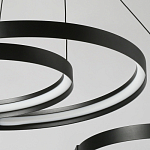 Люстра подвесная светодиодная в виде волнообразной ленты Ribbon Vortex варинант исполнения - 7 | Loft Concept в Кирове