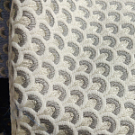 Мебельная ткань Жакард Чешуя бежевый цвет N 1050 варинант исполнения - 1 | Loft Concept в Кирове