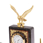 Настольный письменный набор из лемезита и змеевика с декором в виде Орла в подарочной упаковке Successful Leader варинант исполнения - 3 | Loft Concept в Кирове