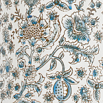 Настольная лампа цилиндрическая с цветочной росписью Lamp Flower Painting варинант исполнения - 1 | Loft Concept в Кирове