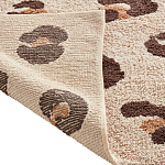 Ковер из хлопка с леопардовым принтом Soft Hugs варинант исполнения - 3 | Loft Concept в Кирове