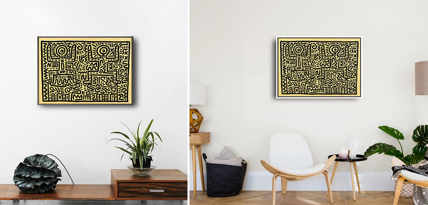 Постер Keith Haring 8 Постер Keith Haring 8 - Loft-Concept в Кирове