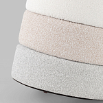 Пуф Three Colors в ткани букле из трех цветов  варинант исполнения - 5 | Loft Concept в Кирове