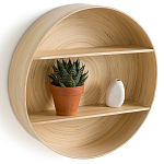 Полка настенная из бамбука Zenara варинант исполнения - 2 | Loft Concept в Кирове