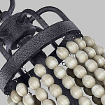 Люстра с 6-ю лампами и кремовыми деревянными бусинами Feiss варинант исполнения - 6 | Loft Concept в Кирове