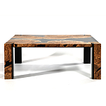 Кофейный Стол River in Autumn Elm Resin Coffee Table варинант исполнения - 3 | Loft Concept в Кирове