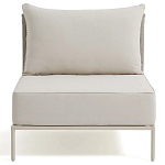 Уличное кресло Alaric Armchair Beige варинант исполнения - 2 | Loft Concept в Кирове