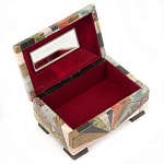 Шкатулка из натурального камня змеевик Stone Casket варинант исполнения - 3 | Loft Concept в Кирове