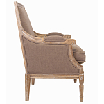 Кресло William Classical Armchair brown flax варинант исполнения - 1 | Loft Concept в Кирове