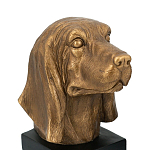 Держатель для книг с бронзовыми фигурками головы собаки Dog Elegance  варинант исполнения - 4 | Loft Concept в Кирове