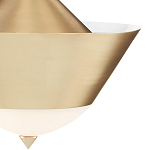 Подвесной светильник светодиодный конусообразный Сone Shaped Gold Pendant варинант исполнения - 1 | Loft Concept в Кирове