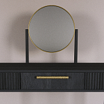 Туалетный Стол с зеркалом Primo Черный дуб варинант исполнения - 2 | Loft Concept в Кирове