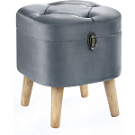 Пуф Leather with a snap варинант исполнения - 1 | Loft Concept в Кирове