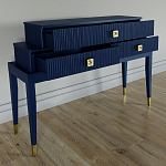 Премиальная Консоль с тремя ящиками Elsa Dreams Blue варинант исполнения - 2 | Loft Concept в Кирове