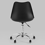 Офисный стул на металлическом основании EGGERY Black варинант исполнения - 4 | Loft Concept в Кирове