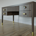 Письменный стол с 4-мя ящиками Elsa Dreams Walnut варинант исполнения - 4 | Loft Concept в Кирове