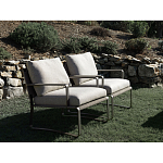 Дизайнерское уличное кресло на металлическом каркасе PHOENIX Armchair варинант исполнения - 13 | Loft Concept в Кирове