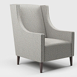 Мебельная ткань Шенилл серо-голубой цвет 142 см T4-47 варинант исполнения - 13 | Loft Concept в Кирове