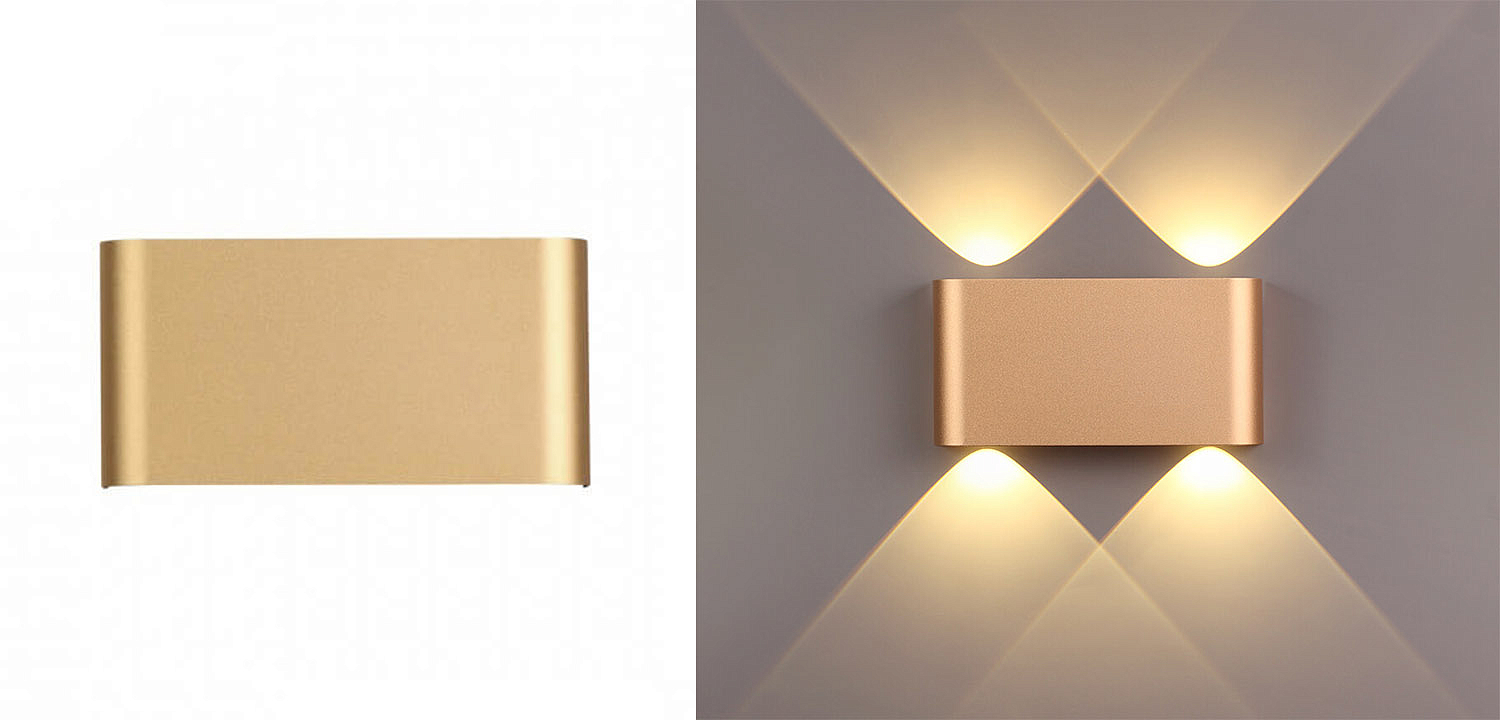 Бра Obverse Gold Rectangle A Wall lamp Бра Obverse Gold Rectangle A Wall lamp - Loft-Concept в Кирове