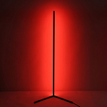 Торшер черного цвета на угловом основании Arteriors варинант исполнения - 4 | Loft Concept в Кирове