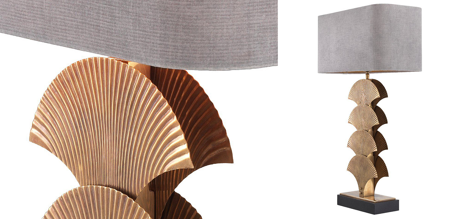 Настольная лампа Eichholtz Table Lamp Iris Настольная лампа Eichholtz Table Lamp Iris - Loft-Concept в Кирове