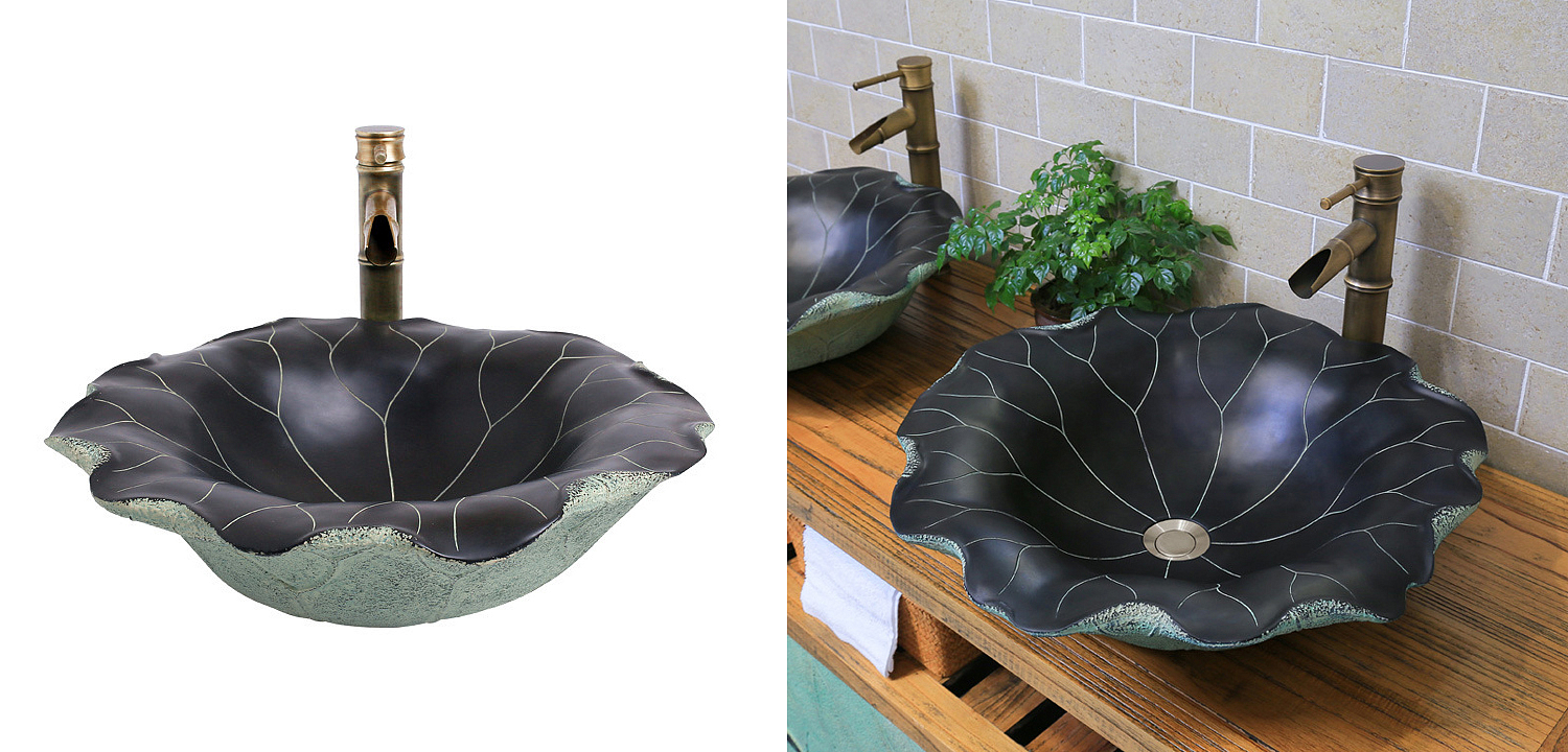 Раковина Lotus Leaf Раковина Lotus Leaf - Loft-Concept в Кирове