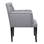 Кресло Addison Chic Armchair grey flax варинант исполнения - 2 | Loft Concept в Кирове