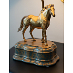 Настольная лампа из фарфора Лошадь Frodi варинант исполнения - 3 | Loft Concept в Кирове