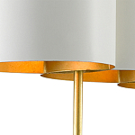 Люстра прямоугольная с белыми цилиндрическими абажурами White Ribbon варинант исполнения - 4 | Loft Concept в Кирове