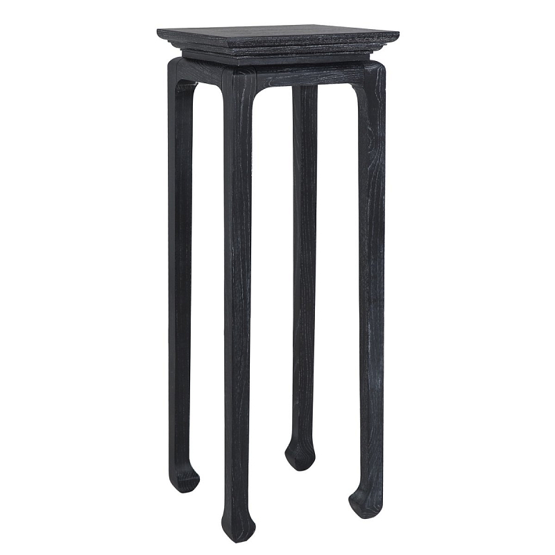 Консольный столик Black Curved Tall Черный Консольный столик Black Curved Tall Черный в Кирове | Loft Concept
