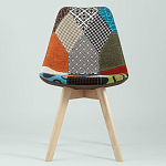 Стул с обивкой в стиле пэчворк Arvika варинант исполнения - 3 | Loft Concept в Кирове