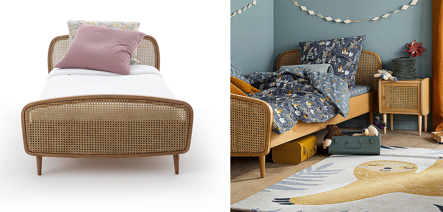 Кровать Morten Wicker Bed Кровать Morten Wicker Bed - Loft-Concept в Кирове