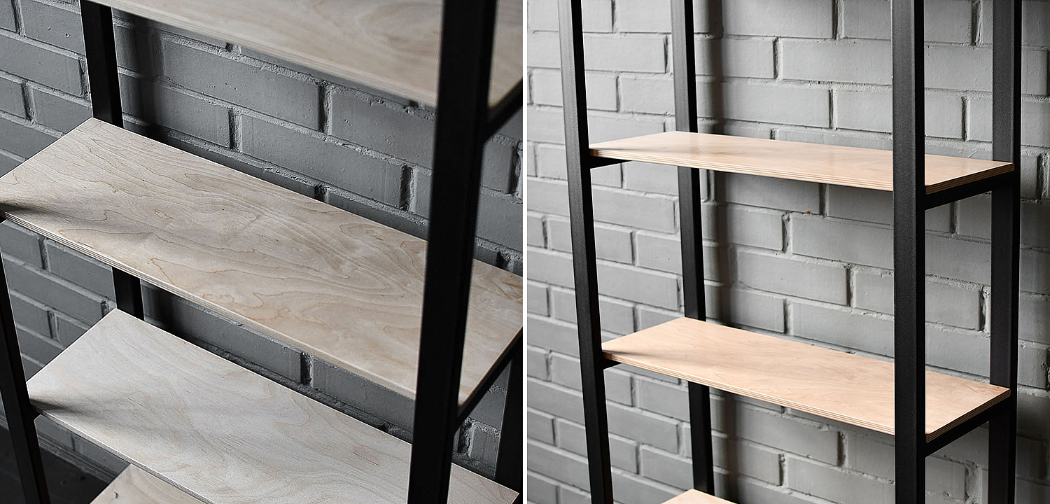 Стеллаж Webster Industrial Metal Rust Rack - Loft-Concept в Кирове