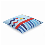 Подушка декоративная из хлопка по мотивам нанайских орнаментов Ural and Siberian Patterns варинант исполнения - 1 | Loft Concept в Кирове