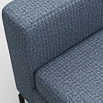 Мебельная ткань Шенилл голубой цвет 142 см T4-49 варинант исполнения - 7 | Loft Concept в Кирове