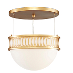 Подвесной светильник с фактурным золотым каркасом Exceptional Classic Design варинант исполнения - 3 | Loft Concept в Кирове