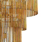 Люстра трёхъярусная золотого цвета Metal Tentacles варинант исполнения - 2 | Loft Concept в Кирове