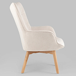 Белое кресло на ножках из массива CORDELIA варинант исполнения - 2 | Loft Concept в Кирове