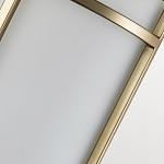 Бра с геометрическим каркасом и матовым белым цилиндрическим плафоном Feiss варинант исполнения - 4 | Loft Concept в Кирове