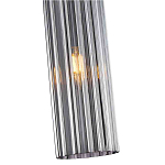 Подвесной светильник с рифленым стеклянным плафоном цилиндрической формы ARTICOLO варинант исполнения - 3 | Loft Concept в Кирове