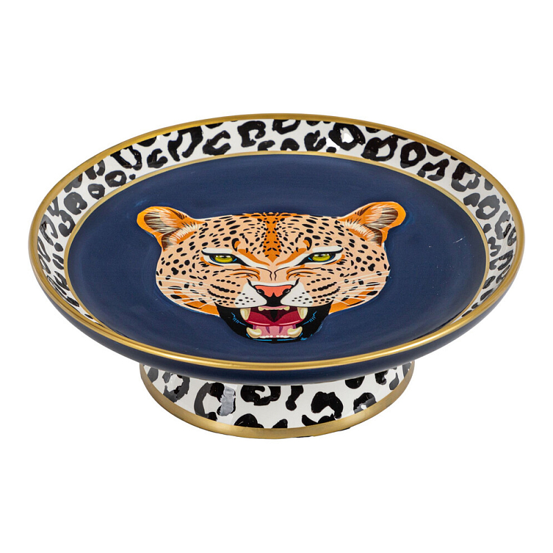 Блюдо фарфоровое Гепард Serengeti Мульти в Кирове | Loft Concept 