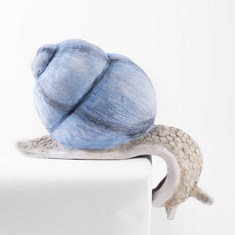 Статуэтка Большая улитка Snail Голубой пастельный Статуэтка Большая улитка Snail Голубой пастельный в Кирове | Loft Concept