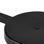 Настольная лампа с черным каркасом и белым тканевым абажуром в форме конуса Stylish Solution варинант исполнения - 2 | Loft Concept в Кирове