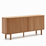 Буфет с 2-мя раздвижными дверцами из ясеневого шпона Toinette варинант исполнения - 1 | Loft Concept в Кирове