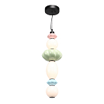 Подвесной светильник фигурный с керамическими элементами 24W LED Fragrant Light варинант исполнения - 4 | Loft Concept в Кирове